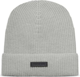 Fear of God Grijze Wol Geribbelde Randmuts - Heren - Hoeden - Grijs - ONE Size - Wol - Accessoires