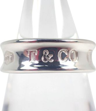 Tiffany & Co. Sterling Silver 925 Band Ring (Pre-Owned)