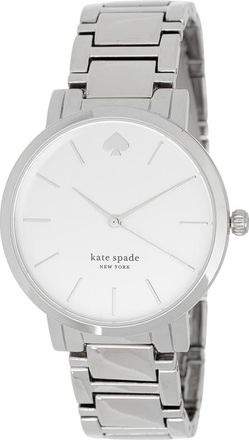 Kate Spade New York gramercy bracelet watch, 38mm in Silver at Nordstrom Rack