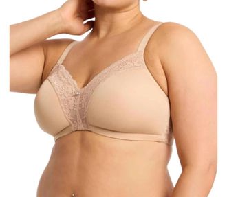 Montelle Intimates Wire-Free Dream Bra In Sand/sable