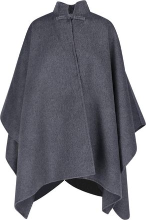 R&oacute;he Asymmetrical Wool-Blend Cape