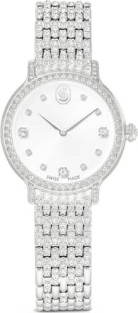 Swarovski Imber Quartz Crystal Silver Dial Ladies Watch 5741229