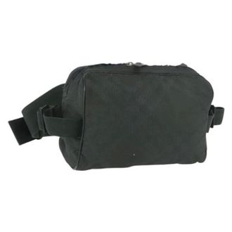 Burberry Pre-owned Vintage Nylon Body Bag - Dames - Pre-owned - Zwart - Maat: ONE Size Nylon