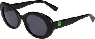 Benetton 5055 001 Womens Sunglasses Black Size 53