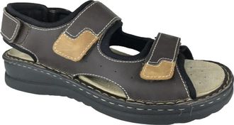 Rohde Herenschoenen Sandaal - Heren - Sandalen - Bruin - 45 EU - Schoenen