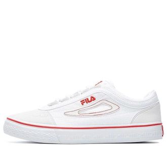 Fila CLASSIC BOARDER skateboard canvas shoes White/red F12M034423FWT