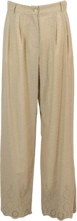 Brand Unique Mujer, Pantalones, Marr&oacute;n, Talla: M