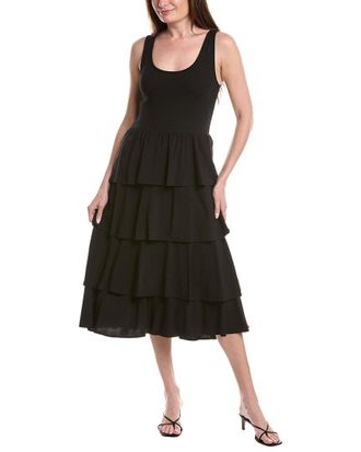 Ellen Tracy Twofer Tiered Dress