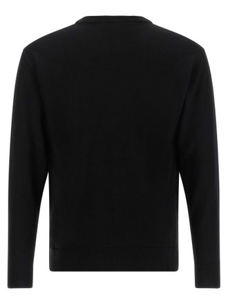 Moschino Teddy Bear Virgin Wool Sweater - Black