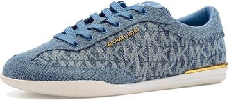 Michael Kors Nolan Lace-Up Womens Shoes New Horizon Wash : 9.5 M, Leather