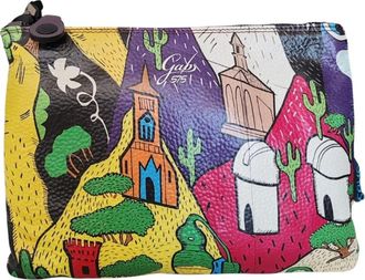 Gabs Multicolor Schoudertas Basic Black - Dames - Clutches - Veelkleurig - ONE Size - Leer - Tassen