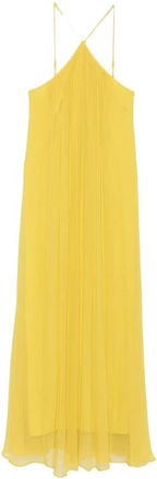 Staud Staud, Kleedjes, Dames, Geel, S, R26P2297Cf Ctrn