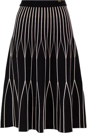 Elisabetta Franchi Mujer, Faldas, Negro, Talla: S