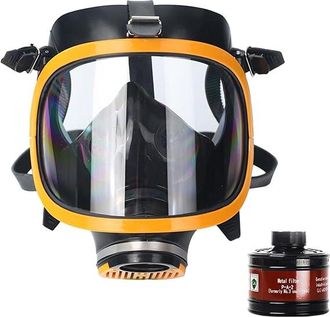 OEM Mascarilla Respiratoria Reutilizable Antig&aacute;s Y Antivapores Para Protecci&oacute;n Facial - Filtro De Lat&oacute;n Contra &Aacute;cidos, Amon&iacute;aco Y Pintura - Otros