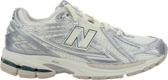New Balance Unisex Sneakers 1906 Silver Metallic-Off White Rubber Trainers Metallic/off
