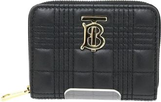Burberry Tweedehands leren portemonnees - Dames - Vintage Accessoires - Zwart - ONE Size - Vintage