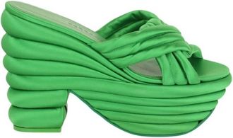 Ferragamo Rey Platform Sandals, Size 10 C