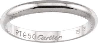 Cartier Platinum 950 Band Ring (Pre-Owned)