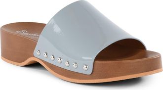 Seychelles City Lights Slide Sandal in Light Blue at Nordstrom Rack, Size 10