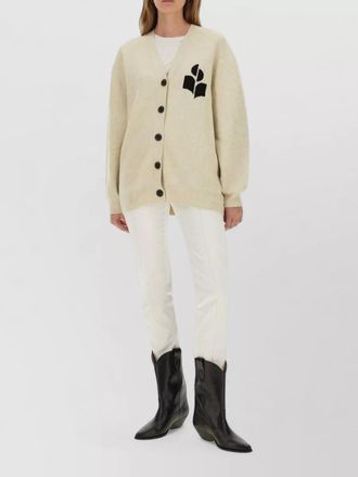 Isabel Marant norton knit cardigan long sleeve design