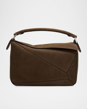 Loewe Puzzle Small Top-Handle Bag in Smooth Leather