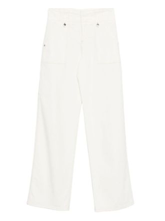 Ermanno Scervino White High-waist Jeans