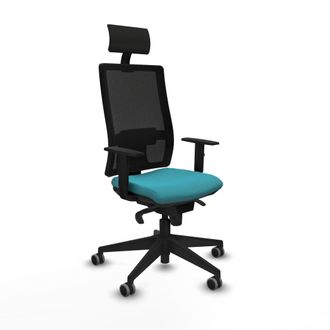 Piqueras y Crespo Silla De Oficina Con Cabecero Piqueras Y Crespo 1d066g1 Turquesa