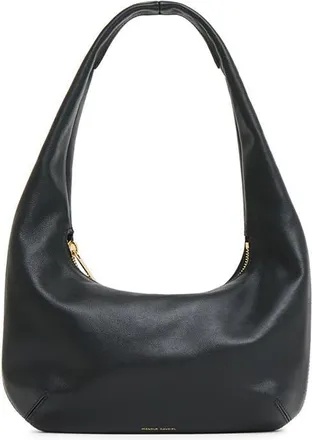 Mansur Gavriel Mini Gnocchi Leather Hobo Bag in Black at Nordstrom