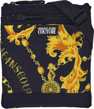 Versace Jeans Couture Zwarte Couture Tassen - Heren - Schoudertassen - Veelkleurig - ONE Size - Tassen