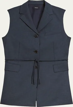 Theory Three-Button Slash Vest