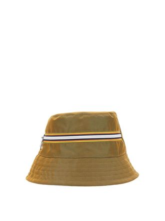 K-Way Bucket Hat With Zipper Logo