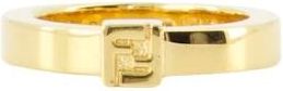 Fendi Rings, female, Yellow, Size: S Forever Ring