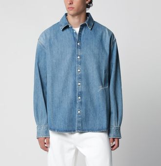Jacquemus Camicia blu in denim de-N&icirc;mes Simon