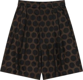 Charles Jeffrey Loverboy Polka-dot Tailored Shorts