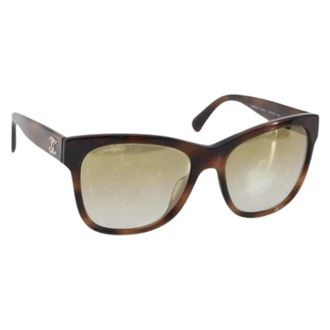 Chanel Occhiali da sole in acetato Pre-owned - - Pre-owned - Donna - Marrone - ONE SIZE