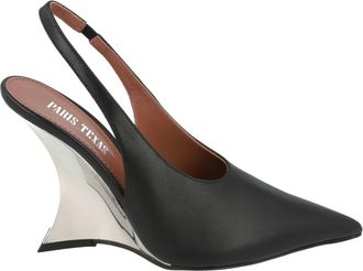 PARIS TEXAS Nina Slingback Wedge Heels