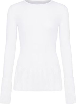 Alaia CREW NECK TOP IN MERINO - Alaia - Woman