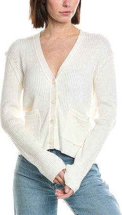ATM Anthony Thomas Melillo Ribbed Cashmere-Blend Cardigan