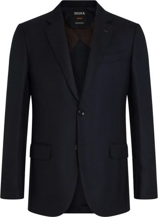 Ermenegildo Zegna Centoventimila wool blazer - men - Wool - 52 - Blue