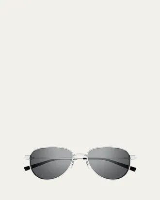 Saint Laurent Mens SL 772 Metal Aviator Sunglasses