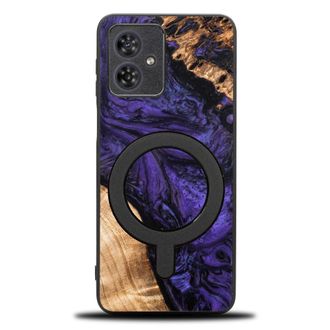 OEM Funda Bewood Unique Para Motorola G54 5g - Violeta Con Magsafe