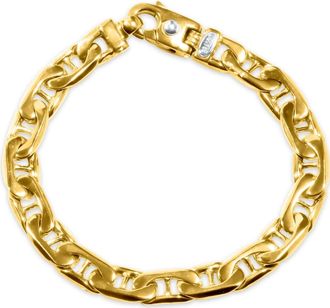 Pompeii3 Mens Link 14k Gold (51gram) or Platinum (82gram) 9mm Bracelet 8.5