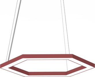 Lumicom Esagono L&aacute;mpara De Techo &Oslash;40 Monocolor Mate