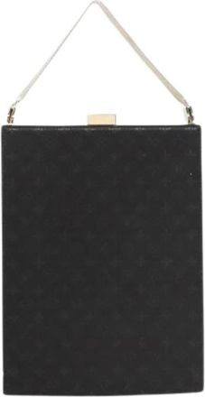 Louis Vuitton Pre-owned Clutches, female, Black, Size: ONE SIZE Pre-owned Satin Clutch