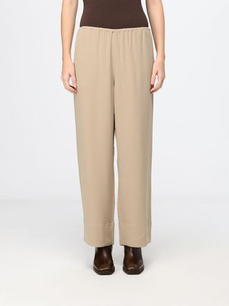 Toteme Wide-Leg Viscose Trousers with Elasticated Waist