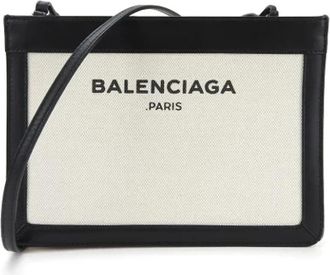 Balenciaga Pre-owned Canvas balenciaga-bags - Dames - Vintage Schoudertas - Beige - ONE Size - Leer - Vintage