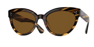 Oliver Peoples OV5355SU Roella Polarized 100383 Womens Sunglasses Tortoiseshell Size 55
