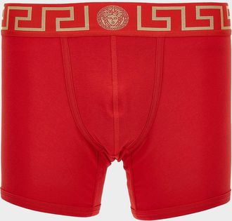 Versace Men & apos;s Medusa Key Jersey Boxer Brief