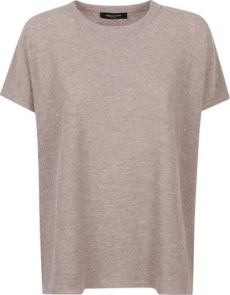 Fabiana Filippi Donna, Maglie, Beige, S, new