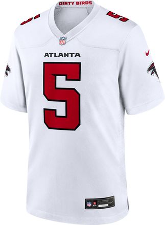 Nike Drake London Atlanta Falcons Nike Mens NFL Game Jersey in White | 67NM0IUX96F-7Z0